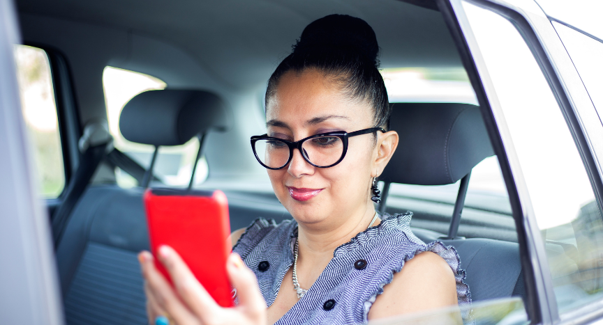 Un UBER pour le VOL 2107